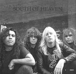 SLAYER South of Heaven (Back cover)