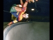 Eddie Elguera in the infamous 'Egg Bowl' at Cherry Hill skatepark, NJ circa 1979